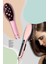 Profesyonel Elektrikli Saç Düzleştirici Tarak Fast Hair Straightener Düzleştirici Pembe Tarak 6