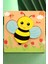 Arı Şeklinde Ahşap Bultak Oyun Seti Eğitici Öğretici Oyun Set Bultak Puzzle Oyuncak 1