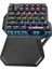 KB-R77 Palm USB Rainbow Backlight Outemu Blue Switch Mekanik 36 Tuşlu Mini Gaming Oyuncu Klavyesi 4