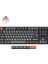 K8 Max%80 Tkl Rgb Türkçe Red Switch Kablosuz Alüminyum Çerçeve Karbon Siyah Mekanik Klavye 5