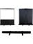145X82 cm Taşınabilir Portatif Pull Up Floor Screen Projeksiyon Perdesi 2