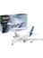 Airbus A380 PVC Maket 1:288 Ölçek 48 Parça Çocuklar için Eğitici Set 5