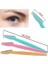 Katlanabilir Kaş Usturası 3 Adet Pastel Renkli Kullanım Kolaylığı 9