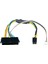 Hp Elite 8100 8200 Için 2x Atx Ana 24PIN Dişi 6pin 6pin 6pin Pcı-E Psu Güç Adaptörü Besleme Kablosu Konnektörü (Yurt Dışından) 4