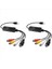 2x Rca Av - USB C Dönüştürücü Video Yakalama Kartı Bağdaştırıcısı 1 Kanal Av Ntsc Pal Video Video/usb Dönüştürücüsüne Kompozit (Yurt Dışından) 1