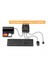 Kceve Dp Kvm Switch Çift Monitör Displayport 1 4 Genişletilmiş Monitör 2 Bilgisayar Paylaşılan Klavye Fare Yazıcı Monitörü (Yurt Dışından) 1
