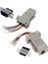 10PCS Db9 Ila RJ45 Modüler Adaptör Db9 Ila RJ45 Dişi Jak Ethernet Adaptörü (Yurt Dışından) 1