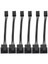 6pcs 4pin Pwm - 3pin Standart Fan Adaptör Kablosu (Yurt Dışından) 3