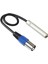 1/4 Ila Xlr Kablosu Dengeli 1/4 Inç Dişi Xlr Erkek Stereo Ses Adaptörü Çeyrek Inç Ts/trs Ila Xlr Erkek Konnektör (Yurt Dışından) 1