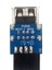 1pcs 9 Pimli Anakartı-Çift USB 2 0 Konektör Siyah Anakartı 2 Bağlantı Noktasına USB 2 0 Bir Dişi Dahili Başlık Adaptörü (Yurt Dışından) 1