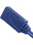 4x Mavi USB 3 0 Erkek - Erkek F/m Tip A Konnektör Uzatma Kablosu 30 cm (Yurt Dışından) 5