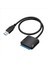 3x USB 3 0 - Sata Adaptör Dönüştürücü Kablosu 22PIN Sataııı - 2 5 Inç 3 5 Inç Sata HDD SSD Için 3 0 USB 3 0 Adaptör (Yurt Dışından) 2