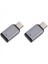2x 5A Manyetik Adaptör USB C Erkek - Kadın 100W Pd Hızlı Şarj Mıknatıs USB C Veri Adaptörü Otg Konnektörü Düz (Yurt Dışından) 1