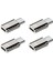 4pcs Tip-C Çok Fonksiyonlu Adaptör Tip-C Tip-C Tip-C Erkek Adaptör 20GBPS Hızlı Şarj Ses Video Aktarım Adaptörü (Yurt Dışından) 1