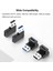 4 Paket USB 3 0 Adaptör Dikey Yukarı ve Aşağı Açısı Yatay Sol ve Sağ Açı USB Erkek Ila Dişi Genişletme Konnektörü (Yurt Dışından) 5