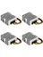 4x Dc Buck Dönüştürücü Nemli Kanıtı 48V - 24V 10A 240W Voltaj Redüktör Dc Adım Aşağı Dönüştürücü (Yurt Dışından) 1