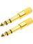 6 5mm Erkek Ila 3 5mm Dişi Elektro Gitar Kulaklık Minifon (Altın) Için 2x Ses Jak Dönüştürücü Adaptörü Stereo Jak (Yurt Dışından) 1