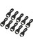 10X USB Kablosu 5 5mm / 2 1mm 5V Dc Namlu Kriko Güç Kablosu (Siyah 75CM) (Yurt Dışından) 1