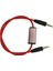 3 5mm Ses Karşılık Kayıt Kablosu Aux Jack Voice Recorder Cable Canlı Yayın Için Müzik Eşlik Eden (Yurt Dışından) 3