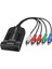 Ypbpr Dönüştürücü 1080P Bileşen Video Ypbpr Erkek Rgb Dönüştürücü Adaptörü R/l Ses Çıktısı (Yurt Dışından) 3