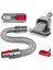 Dyson V11 V10 V8 V7 V6 Köpek Bakım Fırçası Evcil Hayvan Tüy Fırçası Uzatma Hortumu ve Adaptörü Evcil Hayvan Bakım Seti Aracı 921001-01 (Yurt Dışından) 1
