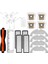 Xiaomi Robot Vacuum X10 Robot Vacuum Cleaner Parçaları Yedek Ana Yan Fırça Hepa Filtre Paspas Bezi Toz Torbası (Yurt Dışından) 1