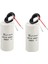 2x 2 Kablolu Kordon 30UF 450VAC 50/60Hz CBB60 Motor Başlatma Çalışma Kapasitörü (Yurt Dışından) 1