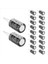 20 Pcs 13X21MM 2200UF 25V Radyal Alüminyum Elektrolitik Kapasitörler (Yurt Dışından) 3