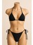 Venüsshopping- Kadın Siyah Yandan ve Boyundan Bağlamalı Bikini Mayo Takımı 2