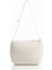 Teddy Kumaş Omuz Çantası Beyaz 2