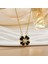Yeni Kıdemli Işık Duygusu Mikro Set Zirkon Bakır 18 Ayar Altın Kaplama Kolye Kolye Zinciri Takı ile Kadın Moda (Yurt Dışından) 1
