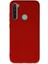Redmi Note 8 Kılıf Nano Içi Kadife Silikon - Kırmızı 1