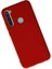 Redmi Note 8 Kılıf Nano Içi Kadife Silikon - Kırmızı 3