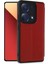 Newface Redmi Note 13 4g Kılıf Flip Cover - Kırmızı 1
