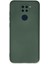 Redmi Note 9 Kılıf Nano Içi Kadife Silikon - Koyu Yeşil 1