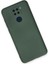 Redmi Note 9 Kılıf Nano Içi Kadife Silikon - Koyu Yeşil 2