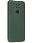 Redmi Note 9 Kılıf Nano Içi Kadife Silikon - Koyu Yeşil 3