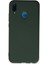 P20 Lite Kılıf Nano Içi Kadife Silikon - Koyu Yeşil 1