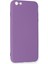 Iphone 6 Kılıf Nano Içi Kadife Silikon - Mor 3