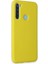 Redmi Note 8 Kılıf Nano Içi Kadife Silikon - Sarı 2
