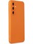 Newface S24 Kılıf Nano Içi Kadife Silikon - Turuncu 2