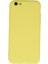 Iphone 6 Kılıf Nano Içi Kadife Silikon - Sarı 1
