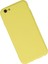 Iphone 6 Kılıf Nano Içi Kadife Silikon - Sarı 2