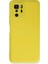 Poco X3 Gt Kılıf Nano Içi Kadife Silikon - Sarı 1