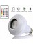 Bluetooth Hoparlör Lambası Rgb Ledli Kumandalı Mp3 Çalar Ampul Renkli 0,2 W A19 Duy Tipi 3