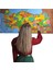 Renkli Türkiye Haritası Manyetik Yapıştırıcı Gerektirmeyen Duvar Stickerı 118 cm * 56 cm (49 2