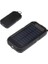 Güneş Enerjili Işıklı Solar Taşınabilir USB Girişli Şarj Cihazı Powerbank 15000 Mah 3