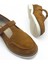 Javelle Taba Süet Hakiki Deri Casual Kadın Loafer 5