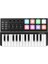 Portable Mini 25-Key USB Keyboard And Drum Pad Mıdı Controller Electronic Keyboard 2