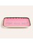 Luohu Porselen Servis Tabağı 22x11x2 Cm Pembe 2